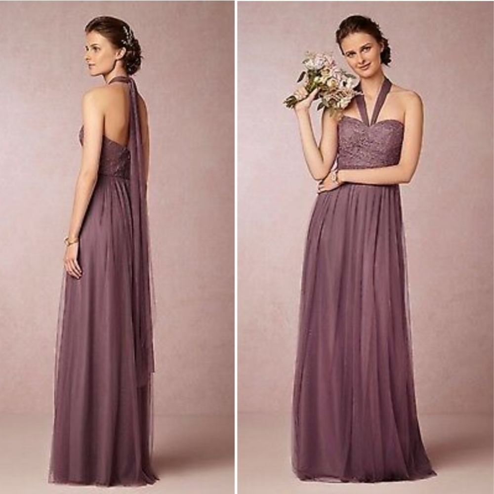 Jenny Yoo for BHLDN Juliette Gown in Light Plum
